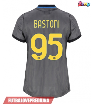 Lacne Ženy Futbalové dres Inter Milan Alessandro Bastoni #95 2026-27 Krátky Rukáv - Tretina